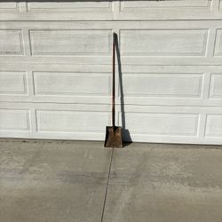 Long Handled All Steel SQ Point Shovel
