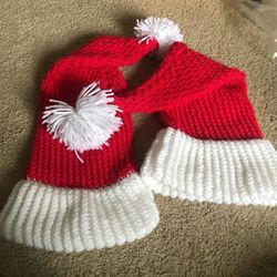 Knit Santa Hats