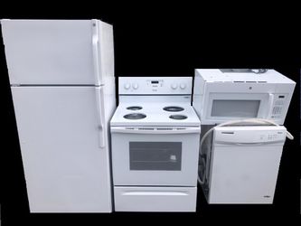 4 piece kitchen appliance package