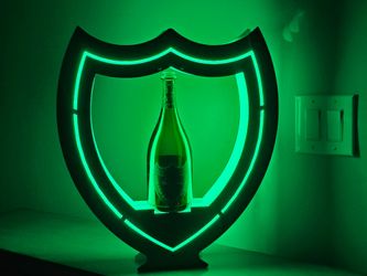 Dom Perignon Green LED Wirless Bottle Presenter Display