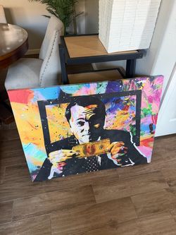 Wolf Of Wall Street Jordan Belfort Success Canvas