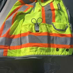 Safety Vest And Room Heater