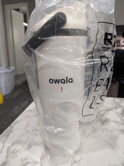 Owala 30 oz FreeSip Sway Golf Travel Tumbler Water Bottle - Limited - White