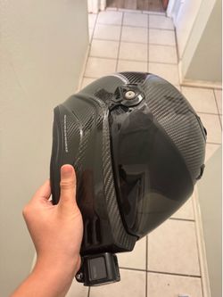 Scorpion carbon fiber motorcycle helmet