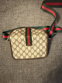 Authentic Vintage Gucci Sherry Stripe Pouch
