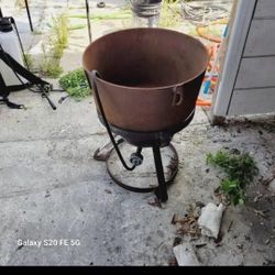 Jambalaya Cast Iron Pot  Kazan Казан 