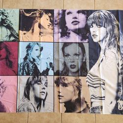Taylor Swift Banner Tapestry $8