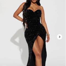 Fashion Nova Sequin Gown