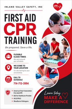 FIRST AID AND CPR TRAINING