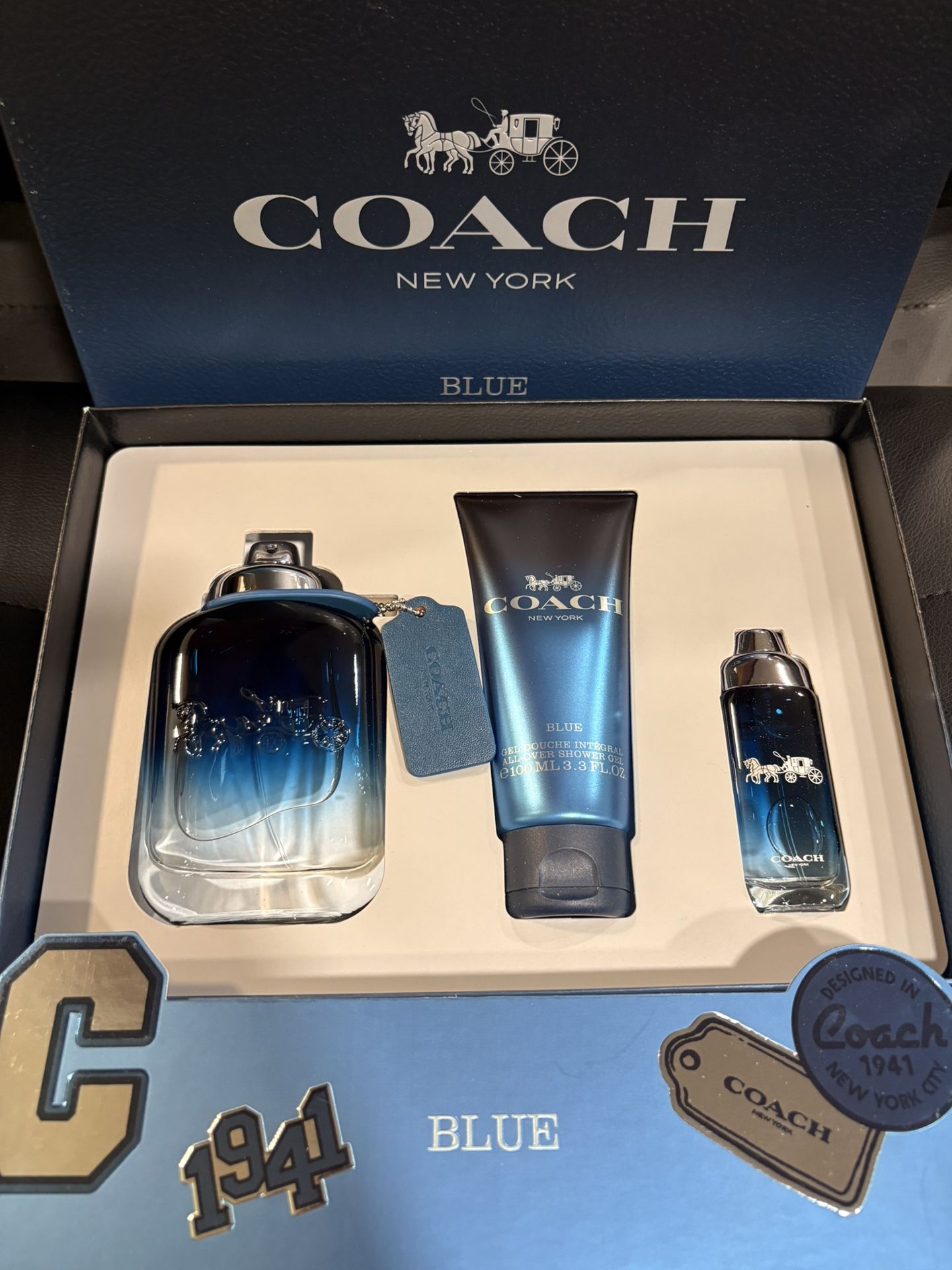 Coach Blue Perfume Set