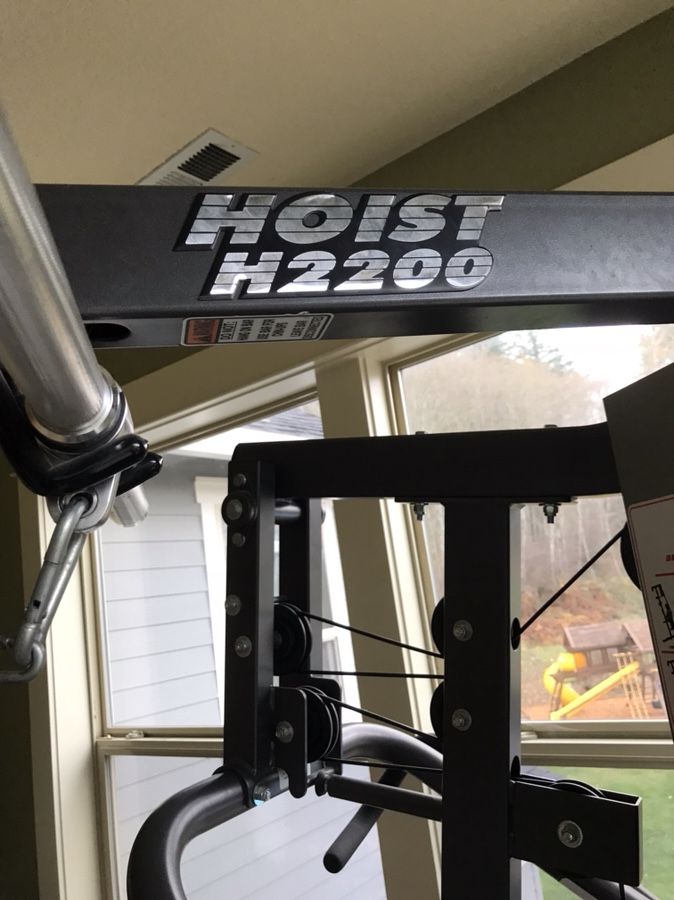 Hoist h2200 2 stack Multi Gym weight lifting set