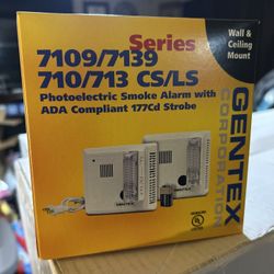 Strobe Smoke Detector 