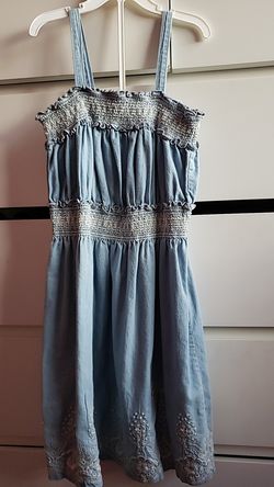 Girls Denim Dress