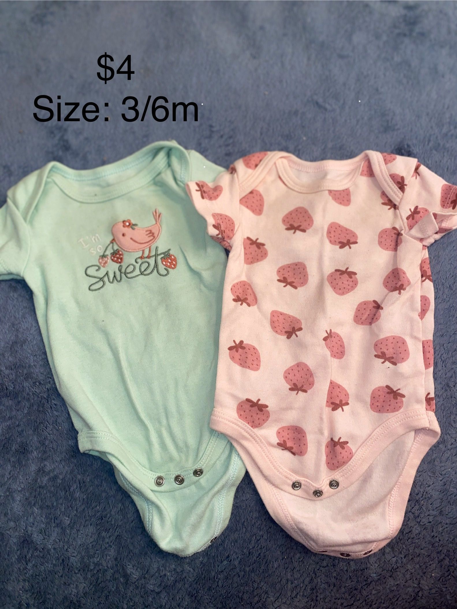 Strawberry Theme Baby Clothes