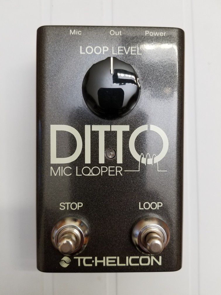 TC-Helicon Ditto Mic Looper Pedal  - Like New! - Shipping Available!