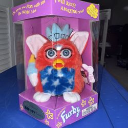 Vintage Statue Of Liberty Furby Special Edition Perfect Box 