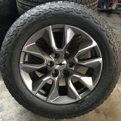 Chevy Tahoe Rims Chevrolet Suburban Wheels Silverado Snowflakes Trail Boss High Country Ltz Rst Z71 Yukon Sierra Denali Cadillac Escalade 