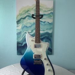 Fender meteora blue Fade Upgrades!! Like New 