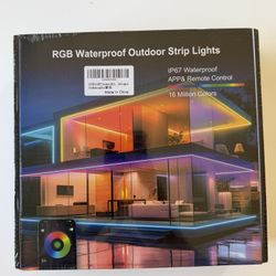 100 FT outdoor waterproof strip lights 