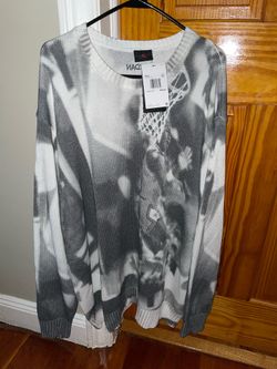 Air Jordan Print Nike Sweater Knit Mens Size 2XL HQ1635 133