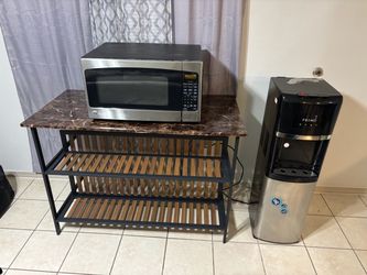 GE Microwave, Bar Table , Primo water dispenser