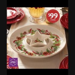 Botanera Navideña De Princess House Nueva 