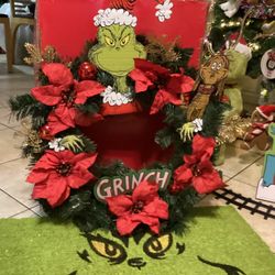 Grinch Wreath 