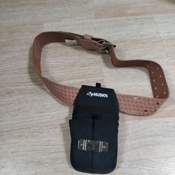 Brand New Leather Tool Belt & Pouch