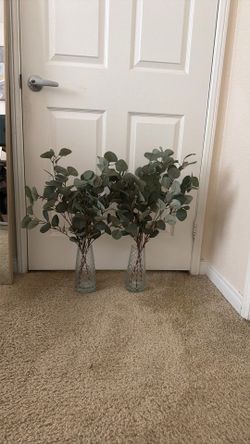 2 floral decor (eucalyptus)