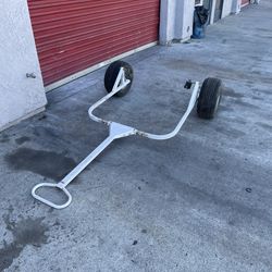 Jet ski beach dolly stand up style jetski dolly