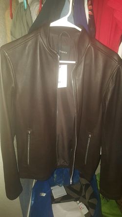 Brand new 'THEORY' leather jacket. Size - small. Never used.