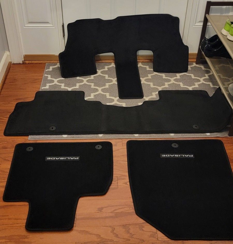 2020-2025 Hyundai Palisade Carpet Floor Mats