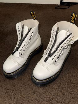 Dr. Martens Sinclair Milled Nappa Leather Platform Boot