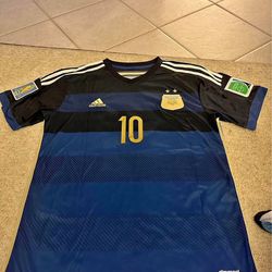 Lionel Messi 2014 World Cup Jersey