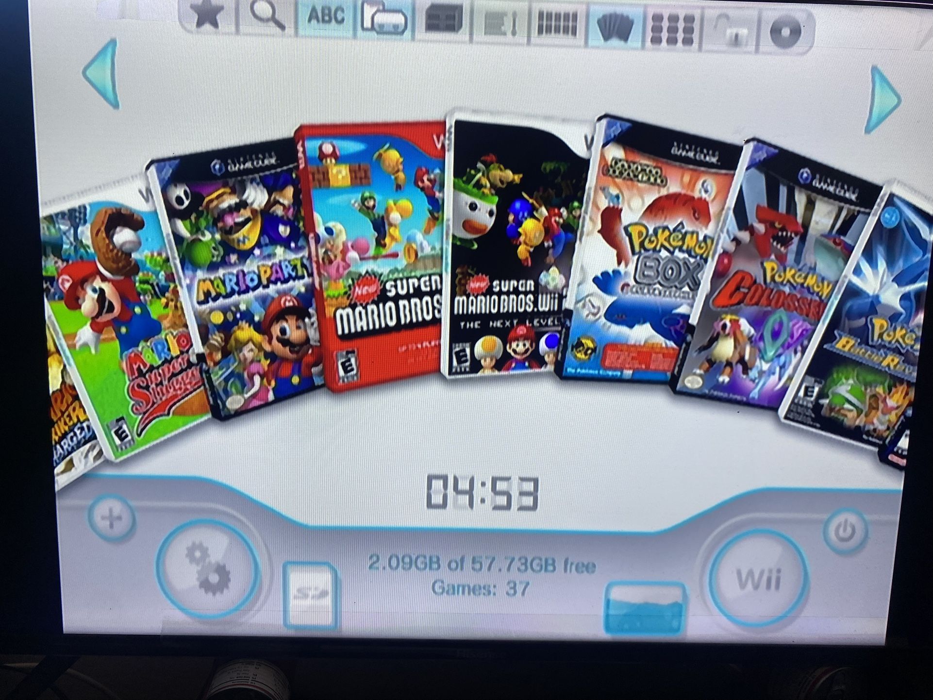 NINTENDO WII Including 33 GAMES MARIO KART,MARIO PARTY,WII SPORTS,ZELDA and More