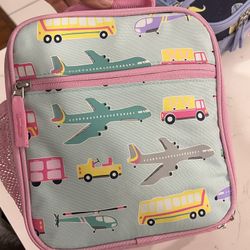 Pottery bran kids Mackenzie Aqua Transportation Glow-in-the-Dark Lunch Boxes