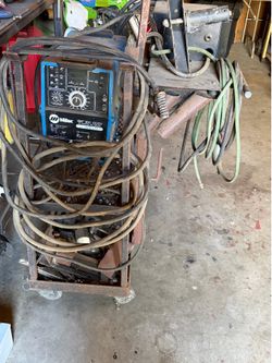 Miller XMT 300 and wire feeder