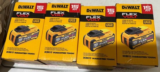 DeWalt DCB615 20V/60V Max FlexVolt 15 AH Battery