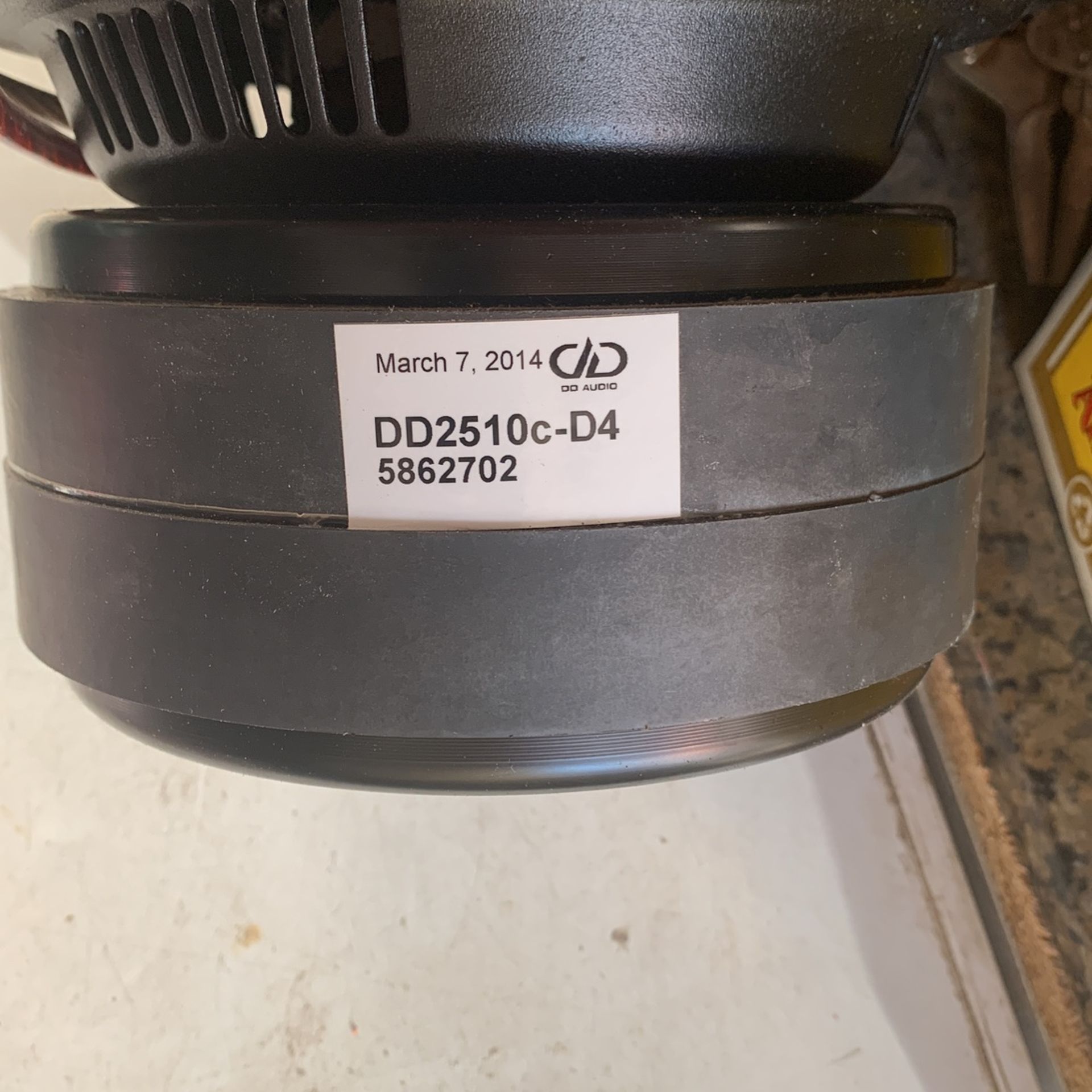 Dd Audio 2510 D4