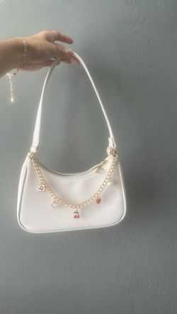 White purse