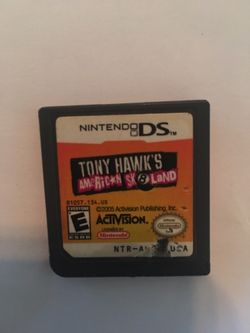 Nintendo ds Tony hawk