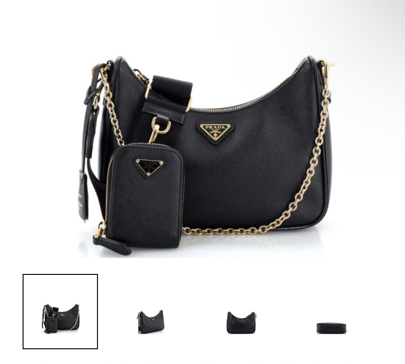 Prada Re-Edition 2005 Saffiano leather bag