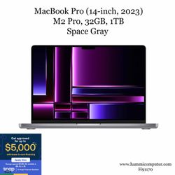 MacBook Pro (14-inch, 2023) M2 pro, 32GB, 1TB "H91170"