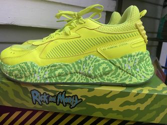 Puma Rick and Morty RS Running Shoes-Size 11.5