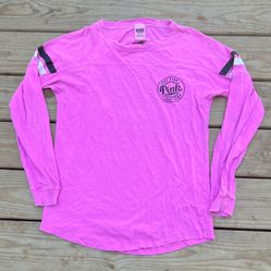 Victoria secret cut out back pink long sleeve women’s size XS