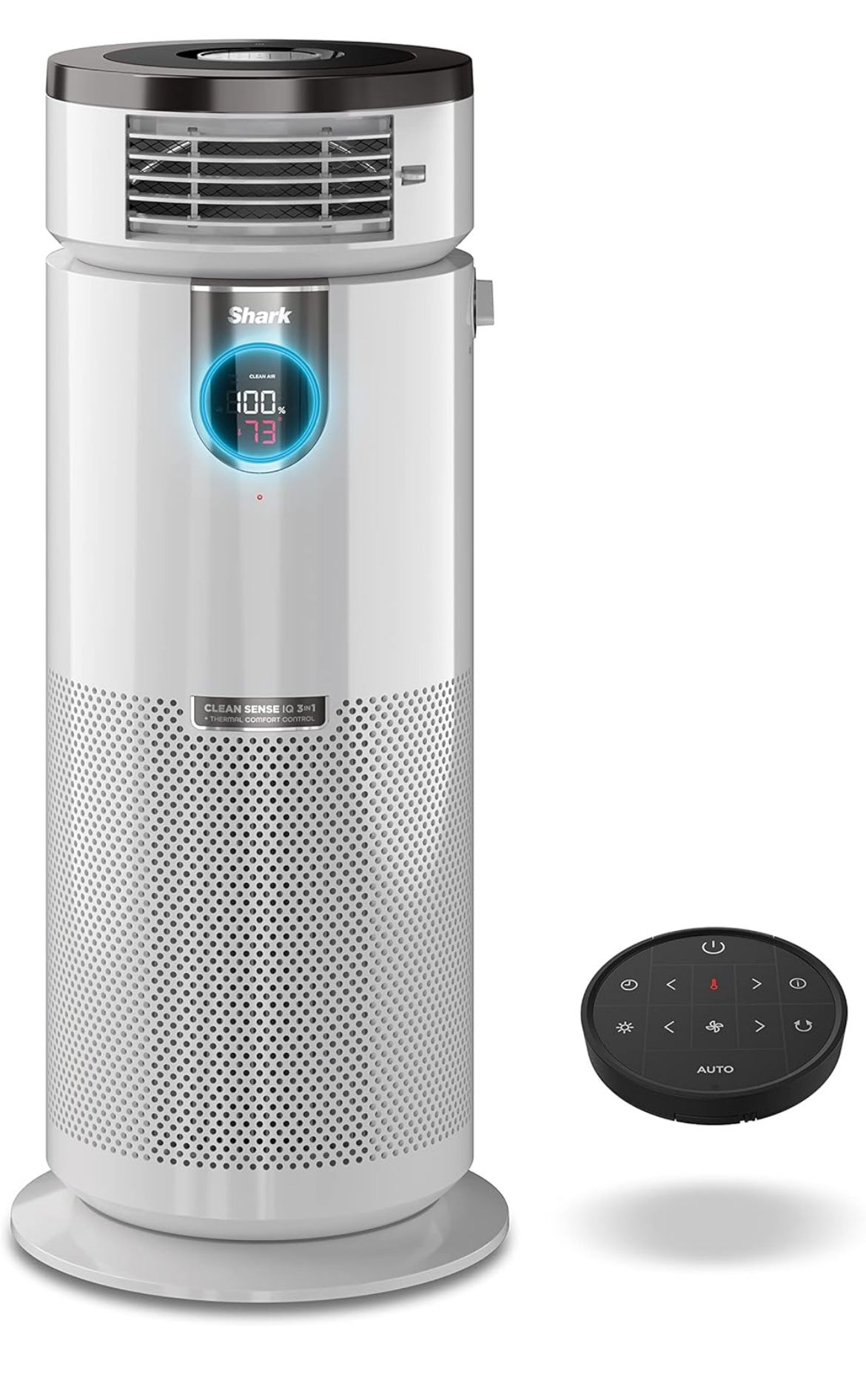Shark HC502 3-in-1 Clean Sense Air Purifier MAX, Heater & Fan, HEPA Filter, 1000 Sq Ft, 