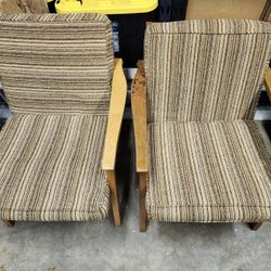 Vintage Wooden Chairs