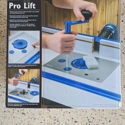 Rockler Pro Lift Router Lift