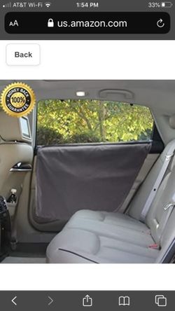 Lanyar dark grey brand new car door window protector