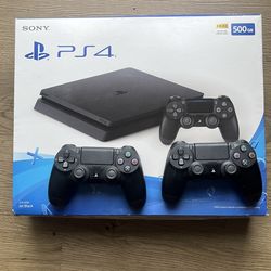 PlayStation 4 & 2 Controllers